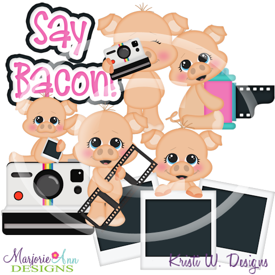 Say Bacon SVG Cutting Files Includes Clipart - Click Image to Close